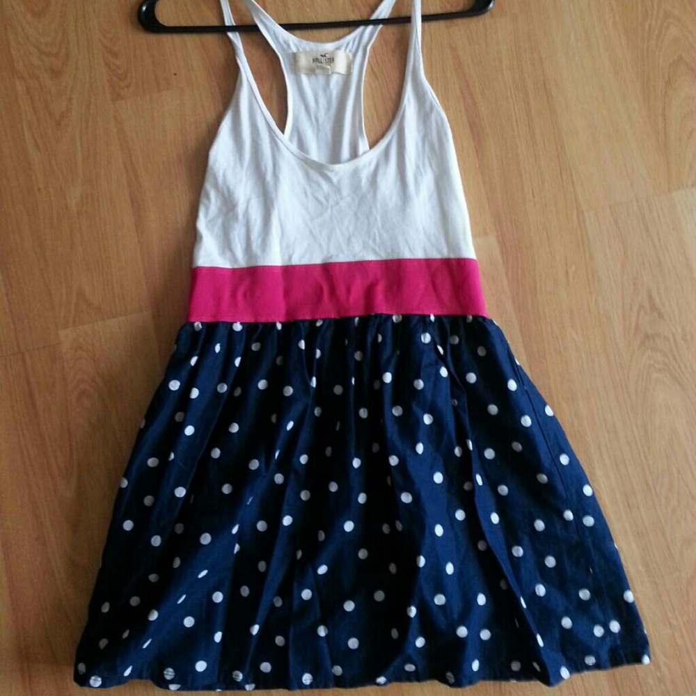 Hollister polkadot summer dress